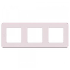 Legrand INSPIRIA Розовый Рамка - 3 поста