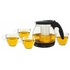 LP-ZYX1705 Набор Veitron чайник заварочный 1700 мл+ 4 чашки (по 220 мл)