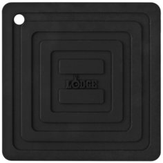 Подставка квадратная 15 см. черная. Lodge AS6S11
