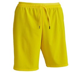 Шорты F500 д/взрослых , размер: S, цвет: Желтый KIPSTA Х Декатлон Decathlon