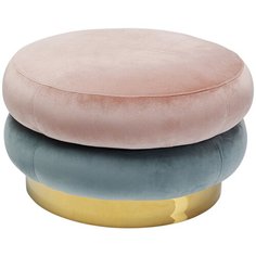 KARE Design Пуф Sandwich, коллекция "Сэндвич" 63*33*63, Полиэстер, МДФ, Сталь, Мультиколор