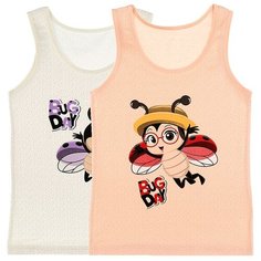 Майка для девочек 49452UB Донелла , Размер: 8/9, Цвет: Микс, 5 шт. в упаковке Donella