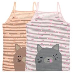 Майка для девочек 43585BL Донелла , Размер: 8/9, Цвет: Микс, 5 шт. в упаковке Donella