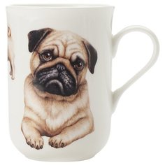 Кружка Мопс серия Питомцы Maxwell & Williams MW637-PB0707 0.3л Костяной фарфор