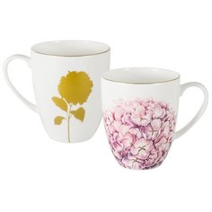 Кружка Гортензия в подарочной упаковке Anna Lafarg AL-905H-E11