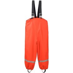 Брюки детские Didriksons Plaskeman маково-оранжевый 110