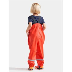 Брюки детские Didriksons Plaskeman маково-оранжевый 100