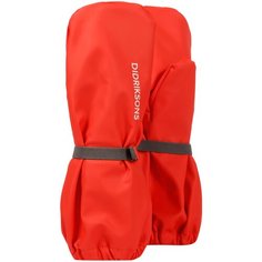 Детские варежки Pileglove Маково-оранжевый 4/6 Didriksons