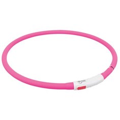 Ошейник TRIXIE USB Flash Light XS-XL 12640-12647, 70 см розовый