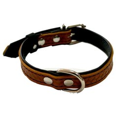 Ошейник ZOOexpress Hight Line 1322 35-42 см коричневый