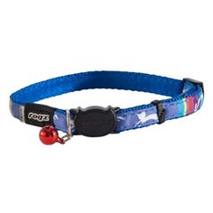 Ошейник Rogz NeoCat CB41 синий