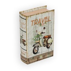 Шкатулка-книга Gamma 17*11*5 см, "Путешествие на мопеде" (BBK-01)