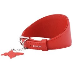 Ошейник COLLAR для борзых 3465 26-32 см красный