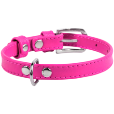 Ошейник COLLAR Glamour без украшений 3201 19-25 см розовый