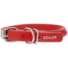 Ошейник COLLAR Glamour круглый 2240 20-25 см красный