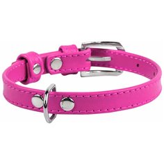 Ошейник COLLAR Glamour без украшений 3200 18-21 см розовый