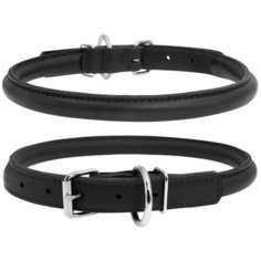 Ошейник COLLAR Glamour круглый 3506 39-47 см черный