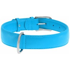 Ошейник COLLAR Glamour без украшений 3322 46-60 см голубой