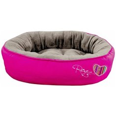 Лежак для собак и кошек Rogz Snug Pod CPM 56х39х13 см розовый