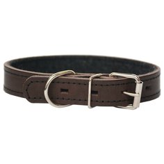 Ошейник ZOOexpress 0541 40-50 см коричневый