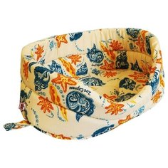 Лежак для собак и кошек ZOOexpress Ривьера №10 99х78х24 см бежевый