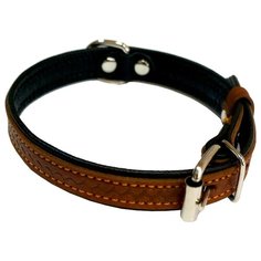 Ошейник ZOOexpress Hight Line 1312 25-32 см коричневый