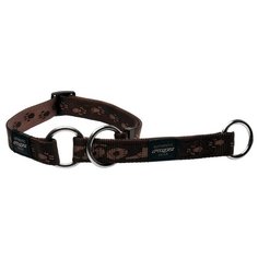 Ошейник-удавка Rogz Alpinist L 34-56 см шоколадный