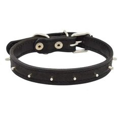 Ошейник ZOOexpress Ёж двухслойный 14 мм 35 см черный