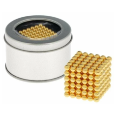 Головоломка Neocube ,216 магнитных шариков, анти-стресс , желтый