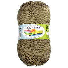 Пряжа Alpina Tommy, 100% микнес, 10*50 г, 138 м+-7 м, №034, оливковый