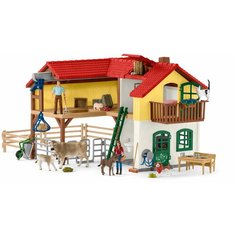 Игровой набор Schleich Ферма с хлевом и животными 42407