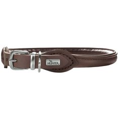 Ошейник HUNTER Round & Soft Elk Petit 37, 37 см 30-33 см Mocca