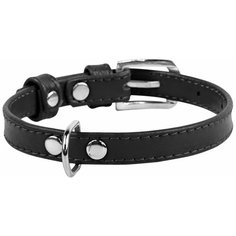 Ошейник COLLAR Glamour без украшений 3200 18-21 см черный