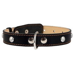 Ошейник COLLAR двойной с украшением 0231 38-50 см черный