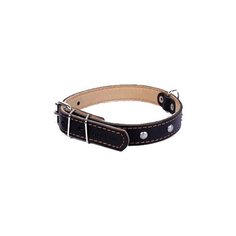 Ошейник COLLAR двойной с украшением 0281 47-62 см черный