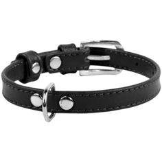 Ошейник COLLAR Glamour без украшений 3201 19-25 см черный