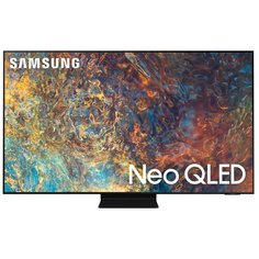 Телевизор QLED Samsung QE85QN90AAU 84.5" (2021), черный титан
