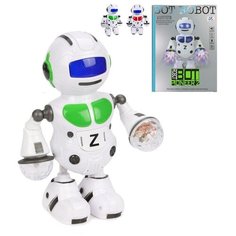 Робот Наша Игрушка на батарейках, Танцор, свет, звук (58646)