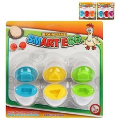 Сортер Наша Игрушка яйцо, 6 предметов (LB233-1)