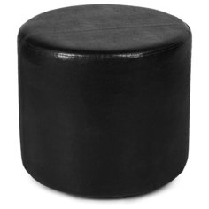 Пуф Шарм-Дизайн Уют круглый черный