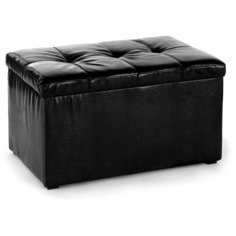 Пуф Шарм-Дизайн Трио 70 черный