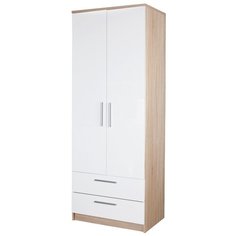 Шкаф с ящиками Шарм-Дизайн Соло 60х60 Дуб Сонома+Белый