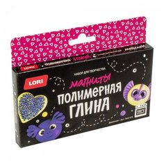 Набор для творчества LORI Глина полимерная. Магниты "Дракончики" Пз/Пг-015