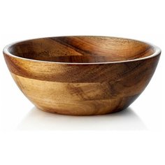 Миска сервировочная Walmer Safari, 16 см, цвет темное дерево