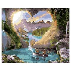 Картина по номерам Paintboy GX 34288 Романтичные скалы 40x50 см