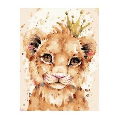 Картина по номерам Paintboy PK 68053 Молодой король 40х50 см