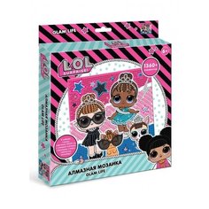 Алмазная мозаика LOL. "Glam life" 20x20 см.