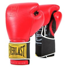 Перчатки тренировочные Everlast 1910 Classic 14oz красные