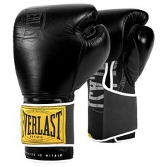 Перчатки тренировочные Everlast 1910 Classic 12oz черные