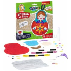 Набор для творчества BONDIBON. Игрушка из фетра. Матрешка. В лучших традициях!